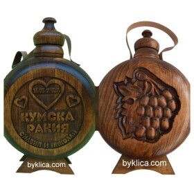 Сватбени бъклици с пластмасов контейнер 1 литър