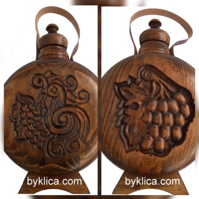 Сватбени бъклици - Бъклици за кум - 2 литра