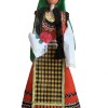 45.00 лв. Сувенир Дървена кукла с фолклорна носия