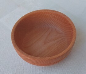 Дървена купичка от селектиран дъб