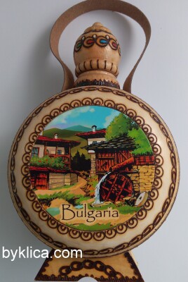 Бъклица с пирография ЛЮЛИН СОФИЯ