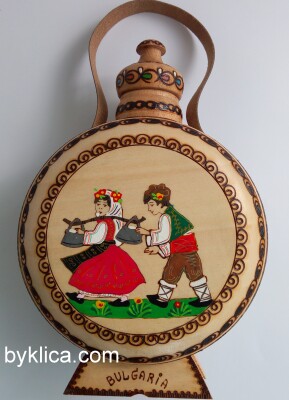 Бъклица с фолклорни мотиви - голяма