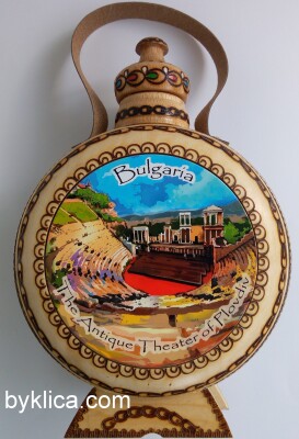 Бъклица със стъклен контейнер АМФИТЕАТЪР ПЛОВДИВ