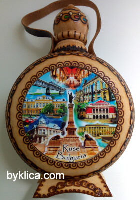 Бъклица РУСЕ с пирография