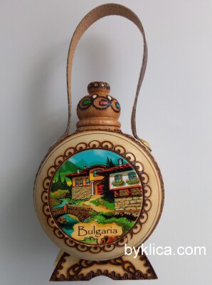 Бъклица сувенир с пирография