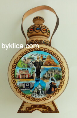 Бъклица СОФИЯ с пирография