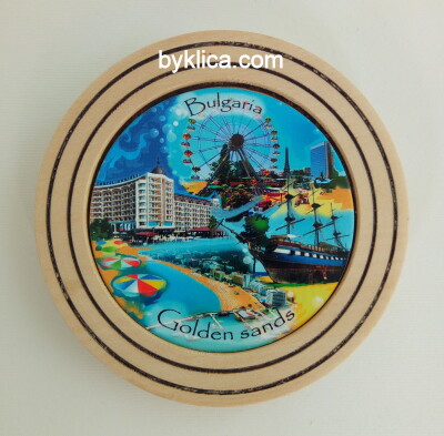 Чиния сувенир ЗЛАТНИ ПЯСЪЦИ