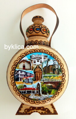 Бъклица ЗЛАТОГРАД с пирография