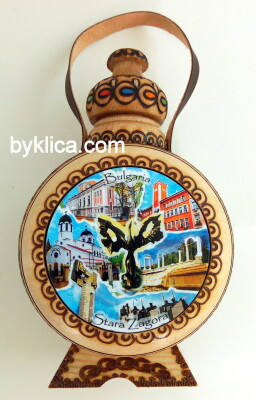 Бъклица СТАРА ЗАГОРА с пирография