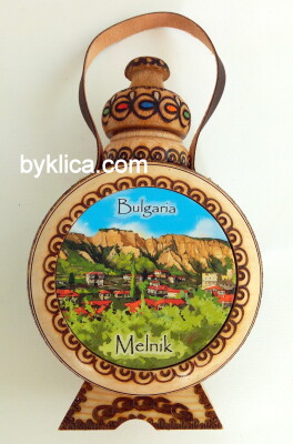 Бъклица МЕЛНИК с пирография