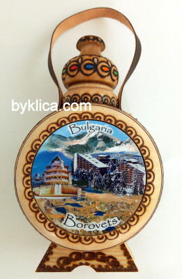 Бъклица БОРОВЕЦ с пирография