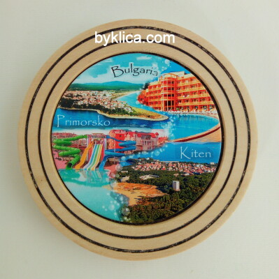 Чиния сувенир ПРИМОРСКО, КИТЕН