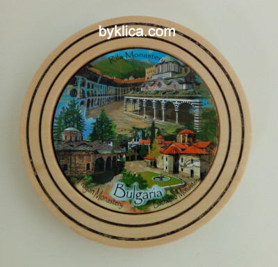 Чиния сувенир БЪЛГАРИЯ МАНАСТИРИ