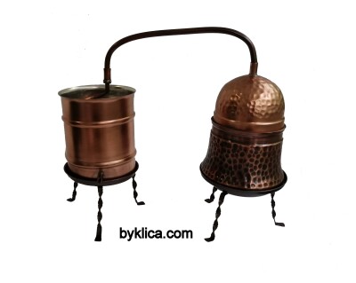 Дестилатор за варене на ракия, билки и розова вода