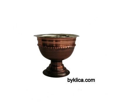 Купа за ядки от кована мед