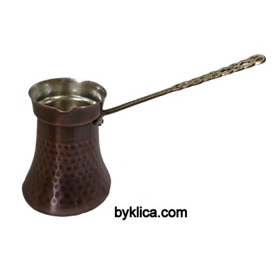 Бакърено джезве за турско кафе