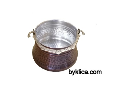 Менче/котле от кована мед 2 литра