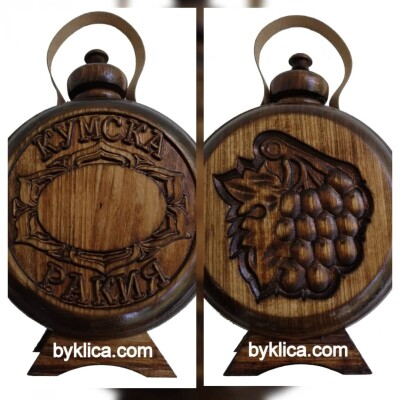 Бъклица за кум 1 литър пластмасово шише