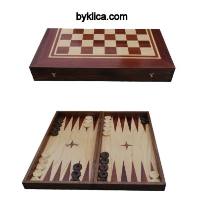 Табла от село ОРЕШАК Фурнирована с ясен и махагон